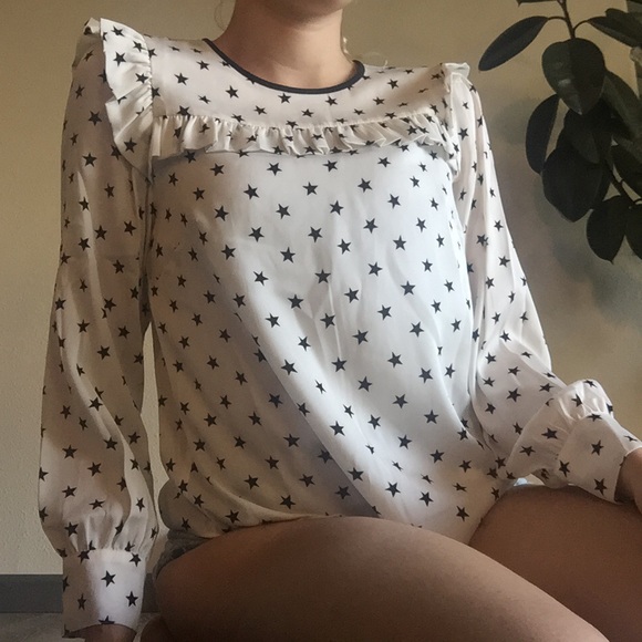 J. Crew Tops - J. Crew Star Blouse